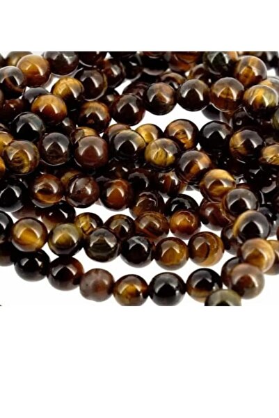 grs oyuncak حجر عين النمر الطبيعي 8 ملم ديزيتاش 1 قطعة