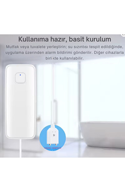 PGST OBİEM Akıllı Ev Güvenlik Alarm Sistemleri Kolay Kurulum Su Kaçağı Tespit...