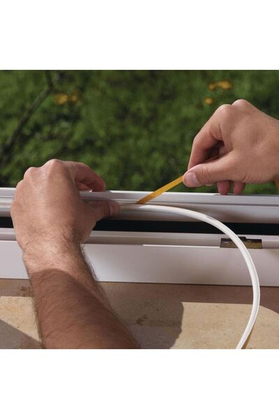 bym yapı Kapı Ve Pencere Fitili Bandı Yapışkanlı Beyaz 10 x 2 = 20mt