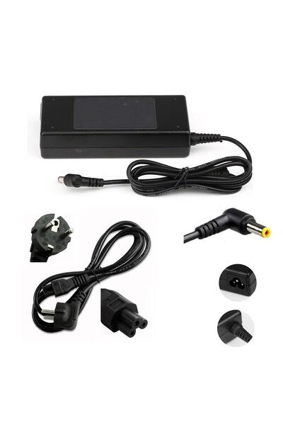 GeniusTech Lenovo 20v 3.25a 65w Uyumlu 4.0mmX1.7mm ve iğneli Uç Adaptör Şarj ...