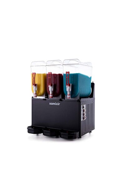 Samixir Slush Triple Meyve Suyu Dispenseri 12+12+12 Litre