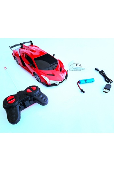 Vardem Uzaktan Kumandalı Full Fonksiyon 1:16 Şarjlı ve Işıklı Oyuncak Spor Araba