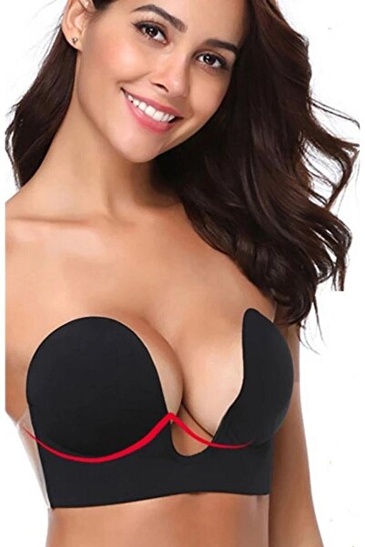 nuda luna F.k. Lenjerie Femei Push Up Invisibil Auto-adeziv Ghost Bustier Sutien