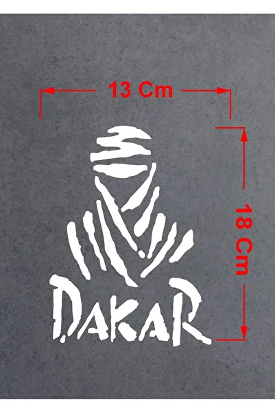 stickerusta Dakar Offroad 4X4 Adventure Car Auto Motorcycle Sticker 00074