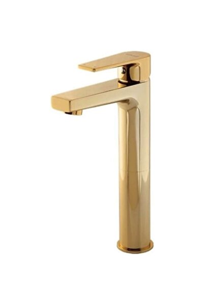 Creavit Creavıt Sr6500g Sharp Uzun Lavabo Batarya Armatürü Altın