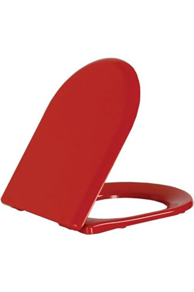 Creavit AMASRA DUROPLAST AMORTİSÖRLÜ KLOZET KAPAĞI KIRMIZI KC0103.01.1100E