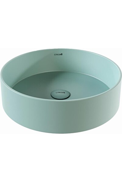 Creavit Loop Ø 45 cm Set Üstü Çanak Lavabo NİL YEŞİLİ LP145