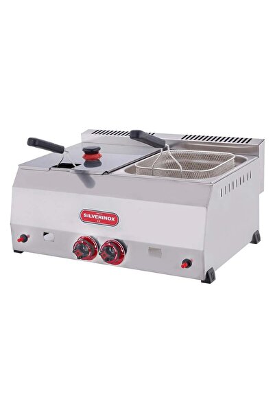 Işıkgaz Silver Endüstriyel Çiftli 8+8 Litre Tüplü Fritöz