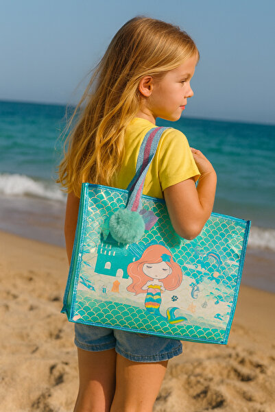 TOYFEST Τσάντα ώμου Dream Vest Διαφανές Ολόγραμμα Γοργόνα