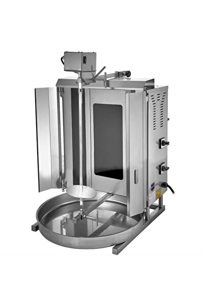 Remta Elektrikli Döner Ocağı Makinası 2 Li Üstten Motor Cam