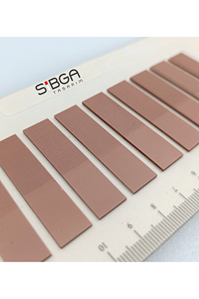 sibga tasarım Transparent Brown Post-It 200 Sheets Book Mark Bookmark Note Paper