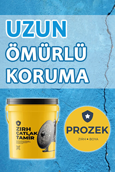 PROZEK ZIRH Duvar Beton Çatlak Tamir Malzemesi 10 KG
