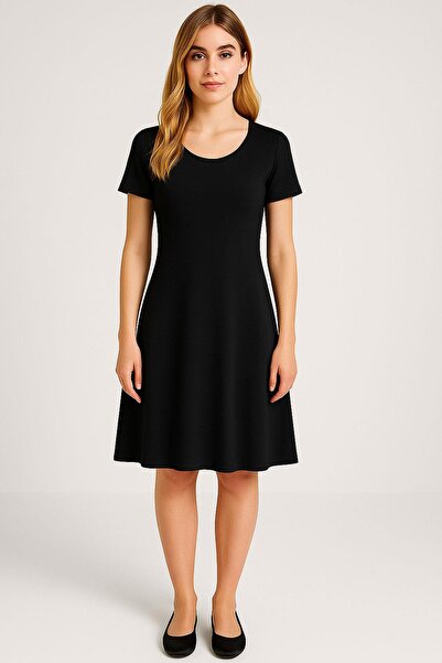 COTENCONCEPT Φόρεμα 2 τεμαχίων ντραπέ Άνετο χτενισμένο βαμβακερό ύφασμα