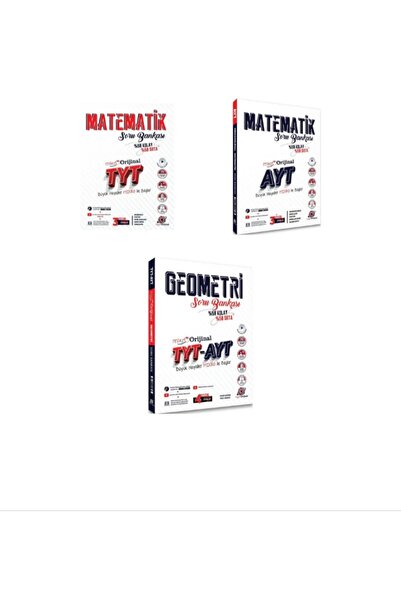 Orjinal Orijinal Mikro TYT AYT Matematik ve Geometri Mikro Öğreten Soru Banka...