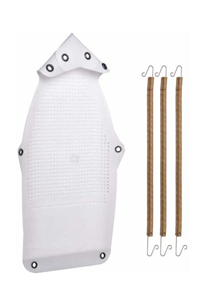 Bayar Kumaş Teflon Ütü Altlığı Yanmaz, Yapışmaz, Parlatmaz Ütü Tabanı Universal Tak-Çıkar Tüm Ütülerle Uyumlu