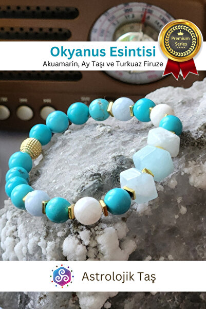 Astrolojik Doğal Taş سوار من الحجر الطبيعي من Ocean Breeze - معتمد - من الأكو...