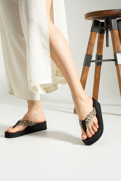 Khayt Robin Platform Heel Women's Flip Flops Beach Slippers
