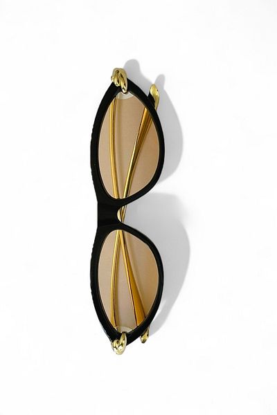 REN EYEWEAR Cat Eye Women's Sunglasses with Ren Knopline Metal Handle |   Uv400, Metal Knot Handle Detail