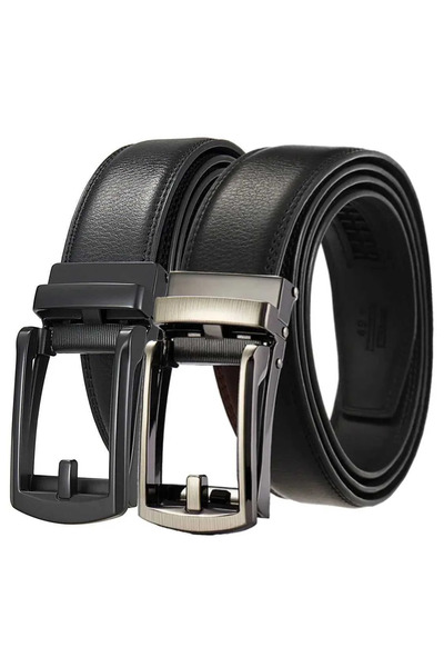 Bosskan Classic Suit Belt with 2 Automatic Mechanisms