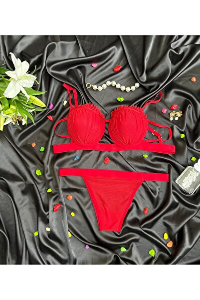 Elora Oyster Model Bra Set