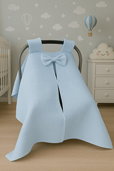 FG Store %100 Pamuk Çok Amaçlı Petek Pike Puset Örtüsü