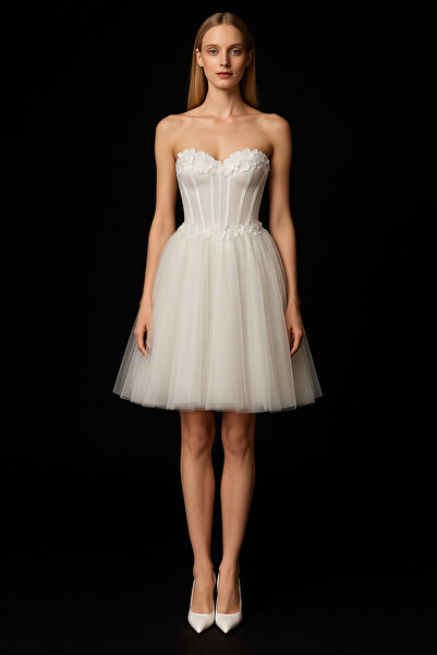 Arwelia Çiçekli After Party Elbisesi