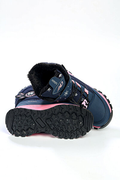 PNZ PENZA Su Geçirmez Kaymaz Taban Kürklü Kız Çocuk Kar Botu