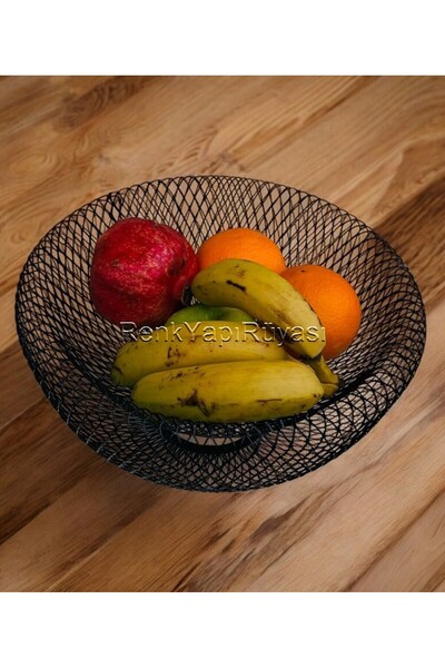 RENK YAPI RÜYASI SİYAH,METAL,KALİTELİ, METAL ÖRGÜ, ÇİFT DUVARLI, MEYVELİK,MEY...