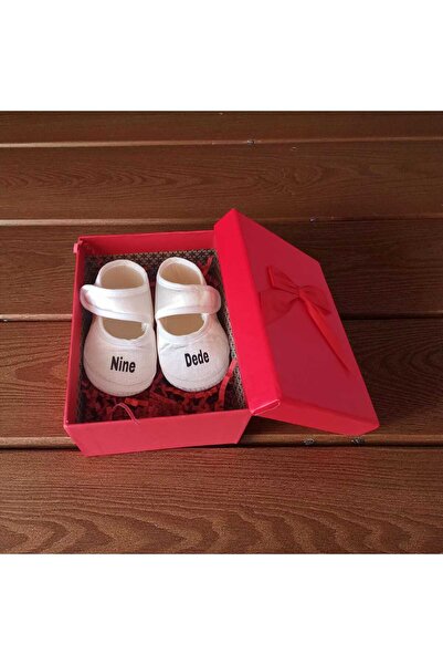 hediye Kişiselleştirilebilir İsimli Bebek Patik(Premium,Hediye Kutulu,Not Yazılabilir)