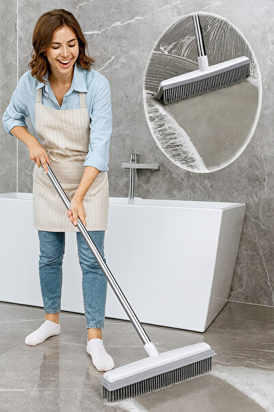 CLEAN HOUSE فرشاة مطاطية متعددة الأغراض للحمام والسجاد وفرشاة تنظيف الأرضيات