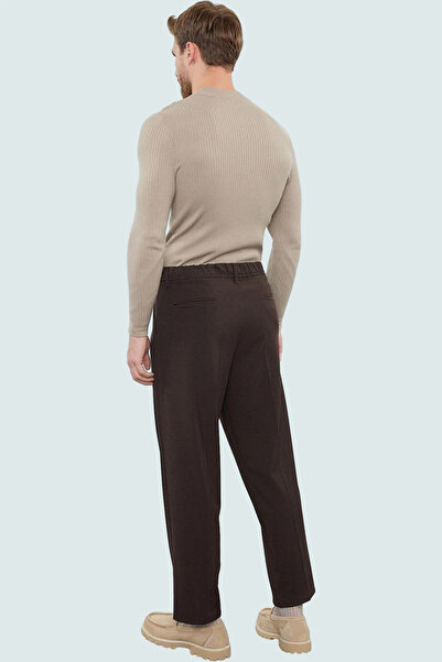 PayBuy Men's Fashion Baggy Fit Pipe Leg Pants Plain Pattern Daily Use Combinations