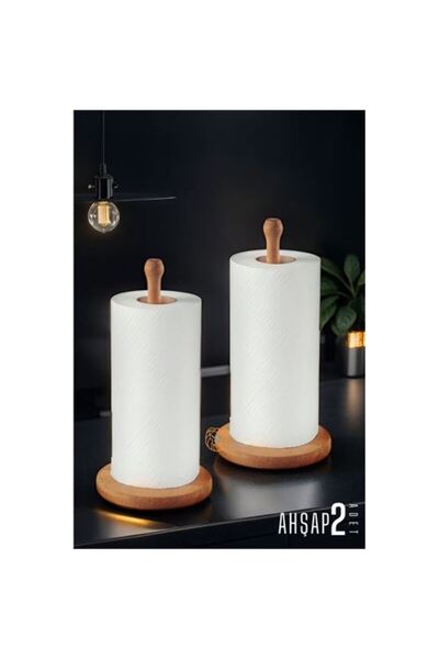 Kanonik Education Towel Paper Holder Wooden 2 PCS