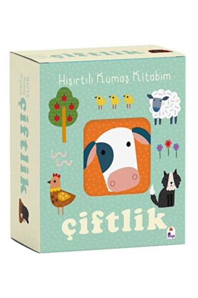 İndigo Çocuk Hışırtılı Kumaş Kitabım Çiftlik