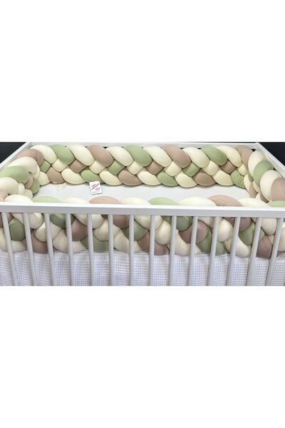 ısıklıtoplarrengarenk 240 cm 4 Mesh Crib Guard