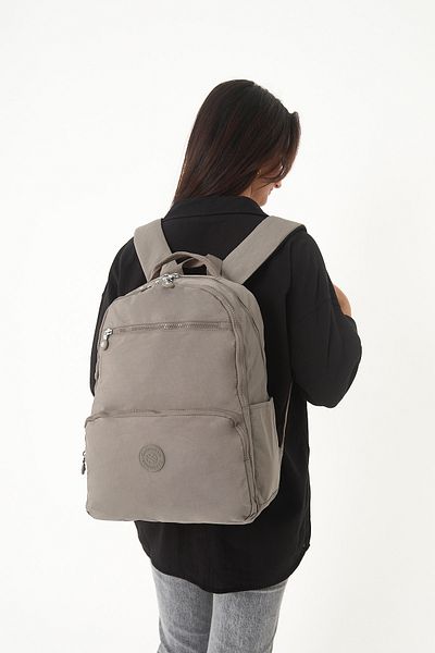Çanta Trend Balen Model Unisex Water Resistant Crinkle Fabric Backpack with Laptop Compartment
