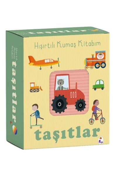 İndigo Kitap Hışırtılı Kumaş Kitabım - Taşıtlar
