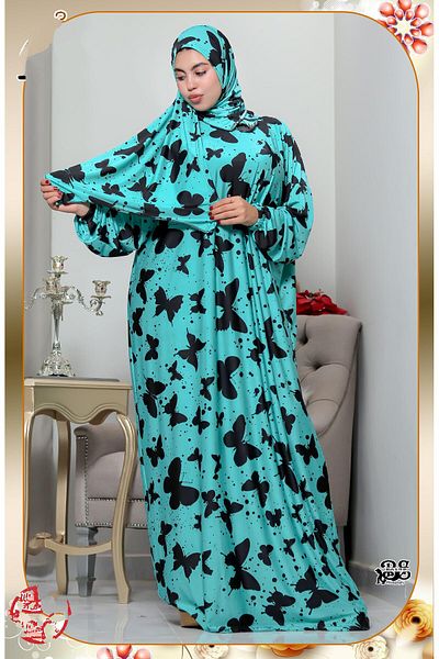 The final touch Wide and comfortable Lycra prayer and reception drape, available in one size, suitable for weights from 60 to 100 kg