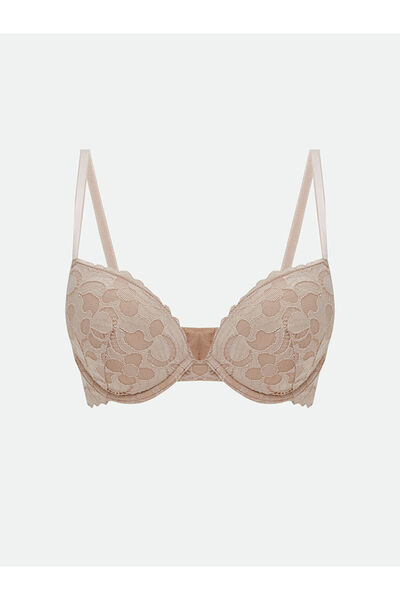 LC Waikiki Sparkling Selections from Shining Store | Underwire Unlined Lace T-Shirt Bra