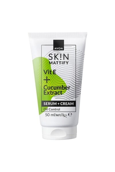 AVON Cream + serum with mattifying effect SK!N, 50 ML