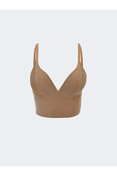 LC Waikiki UZG Store'dan Stilinizi Oluşturun | Balensiz Dolgusuz Parlak Görünümlü Büstiyer