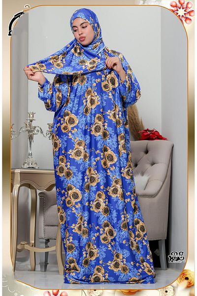 The final touch Wide and comfortable Lycra prayer and reception drape, available in one size, suitable for weights from 60 to 120 kg
