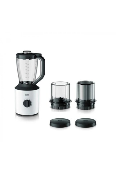 Braun Braun Power Blender with 2 Mills, 2L, JB3123WH