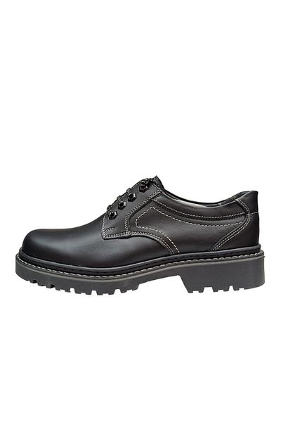 Ciucaleti Men's boots semi-natural leather Black, Army Troops