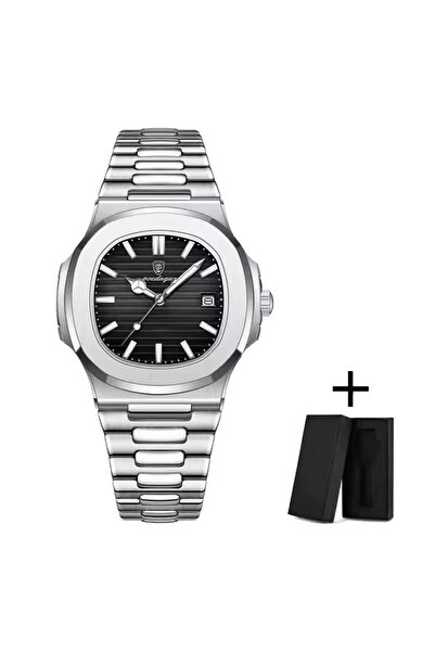 Store Poedagar Hidden Clip Green Steel Eshref Single Male Watch