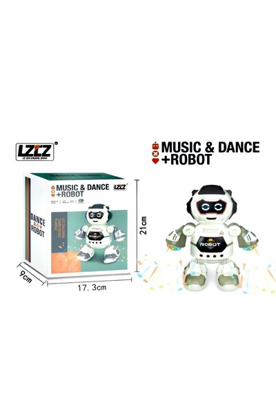 KARYIL DANS EDEN ROBOT MÜZİKLİ IŞIKLI EĞLENCELİ ROBOT