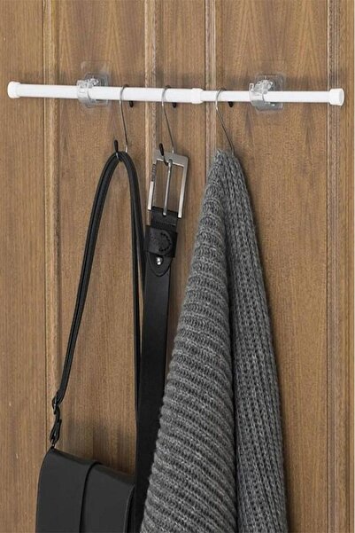 zeixpow 1 Adet Yaylı Boru Tutucu ve Kablo Düzenleyici Halka Kendinden Yapışkanlı Askı Tutucu Yaylı Kanca