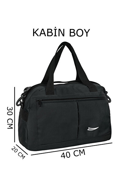 RZ RY ZAGA Spor Çantası ve Seyahat Çantası Omuz Askılı Su Geçirmez Unisex Astarlı El Valizi Kabin Boy