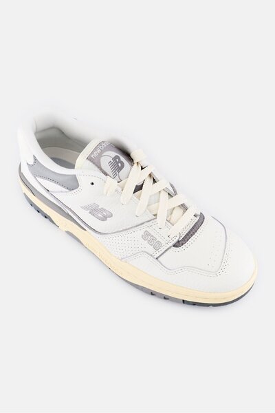 New Balance Men BB550PTC Lace Up Outdoor Shoes, Off White