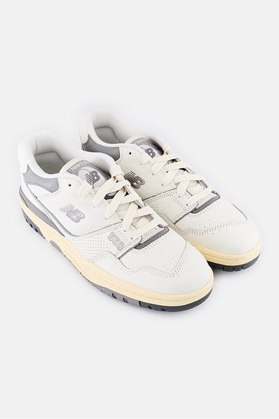 New Balance Men BB550PTC Lace Up Outdoor Shoes, Off White