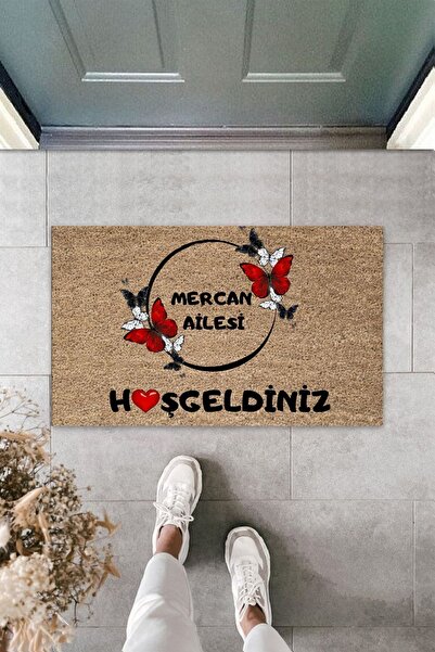 Dormot 1Kişiselleştirilmiş Paspaslar - Modern Dijital Baskı - Kişiye Özel Dek...